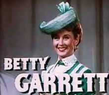 Betty Garrett en "Take me out to the ballgame"