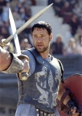 Russell Crowe como Maximus en "Gladiator"