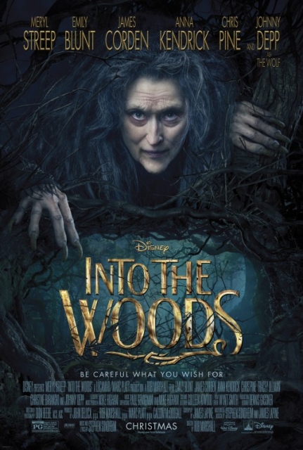 into the woods afiche