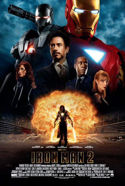 iron man 2 poster las 2