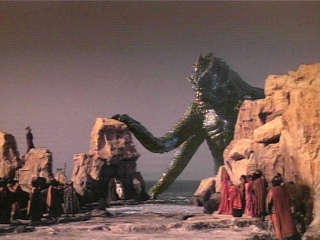 El Kraken en la versión original de "Clash of Titans" de 1981
