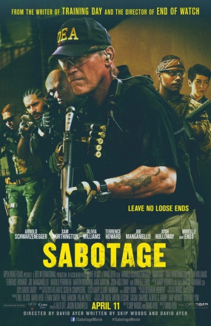 sabotage poster 