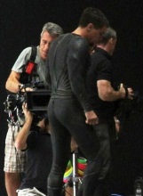 Vemos una foto durante el rodaje de "Superman: Man of Steel" donde se aprecia a Michael Shannon como Zod